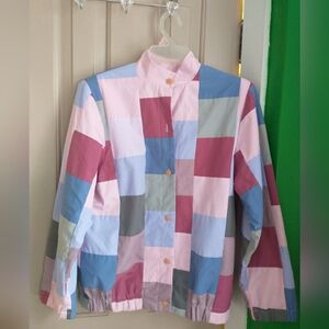 Vintage Marguerite Rubel Women's Patchwork Jacket Made in USA